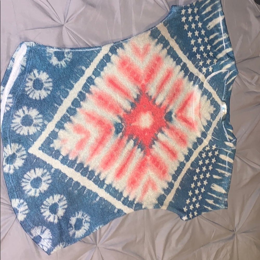 Gaze USA American tie dye shirt Size S